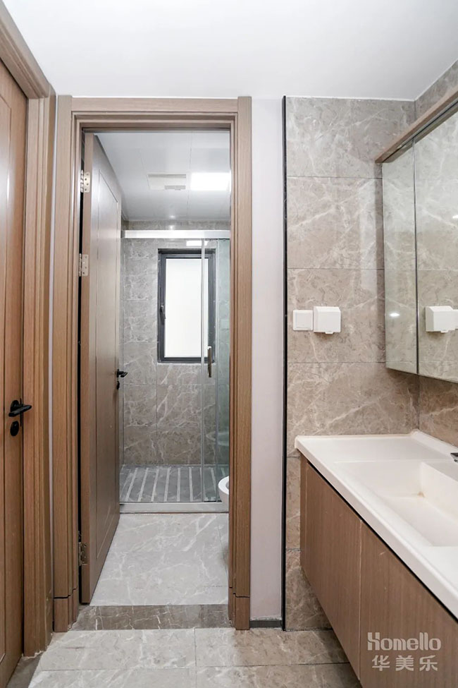 109㎡三居，打造半開(kāi)放式廚房，將家庭互動(dòng)性能拉滿